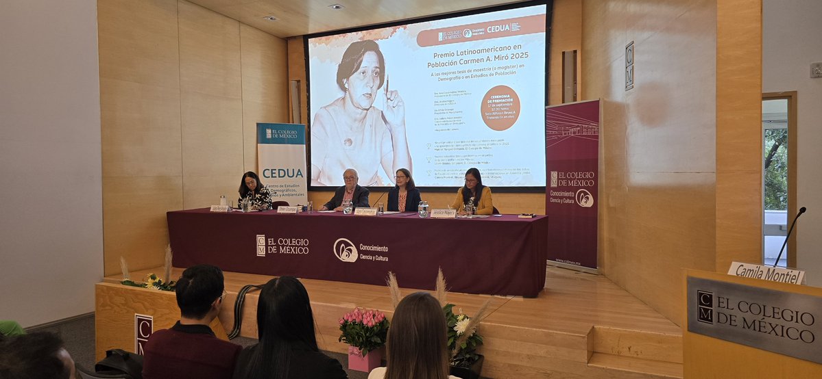 CEDUAcolmex's tweet photo. 🔴 ¡Estamos en vivo!

Únete a la transmisión de la Ceremonia del Premio Latinoamericano en Población, Carmen A. Miró 2025 👇📎

https://t.co/kTuj8df0aj https://t.co/bVv9h6eyC4