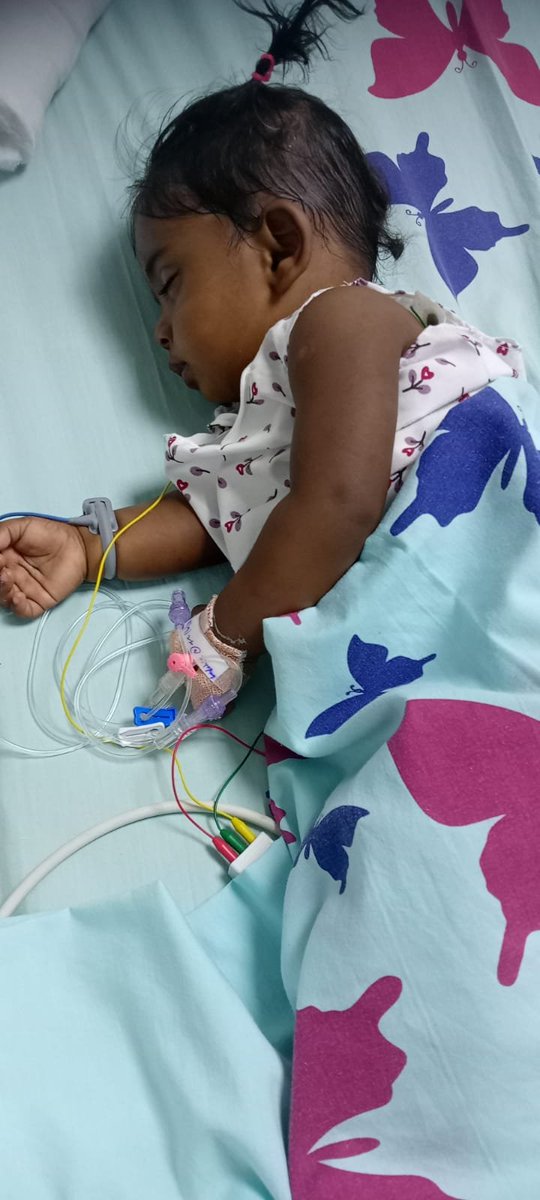 vdlprashanth's tweet photo. @SonuSood @Soodfoundation 
Baby **Trisika from Hyderabad** has undergone **heart surgery at Rainbow Children’s Hospital, Banjara Hills**.

She is ready for discharge, but the family urgently needs to clear the **hospital expenses tomorrow**.

🙏 **Please do the needful sir. https://t.co/U7UbSDVtje