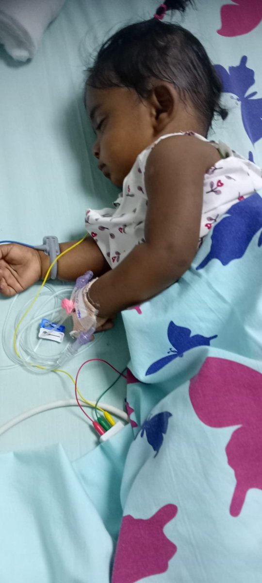 vdlprashanth's tweet photo. @SonuSood @Soodfoundation 
Baby **Trisika from Hyderabad** has undergone **heart surgery at Rainbow Children’s Hospital, Banjara Hills**.

She is ready for discharge, but the family urgently needs to clear the **hospital expenses tomorrow**.

🙏 **Please do the needful sir. https://t.co/U7UbSDVtje