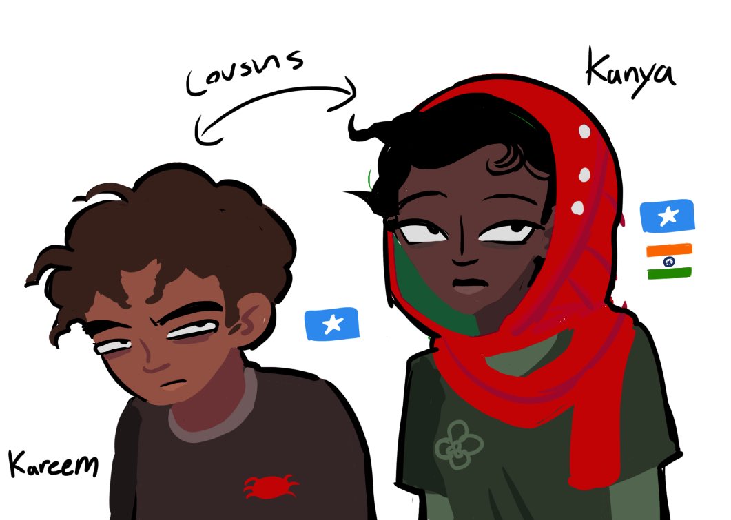 kerboisDEAD's tweet photo. Karkat and kanaya https://t.co/s8N2Yuz410