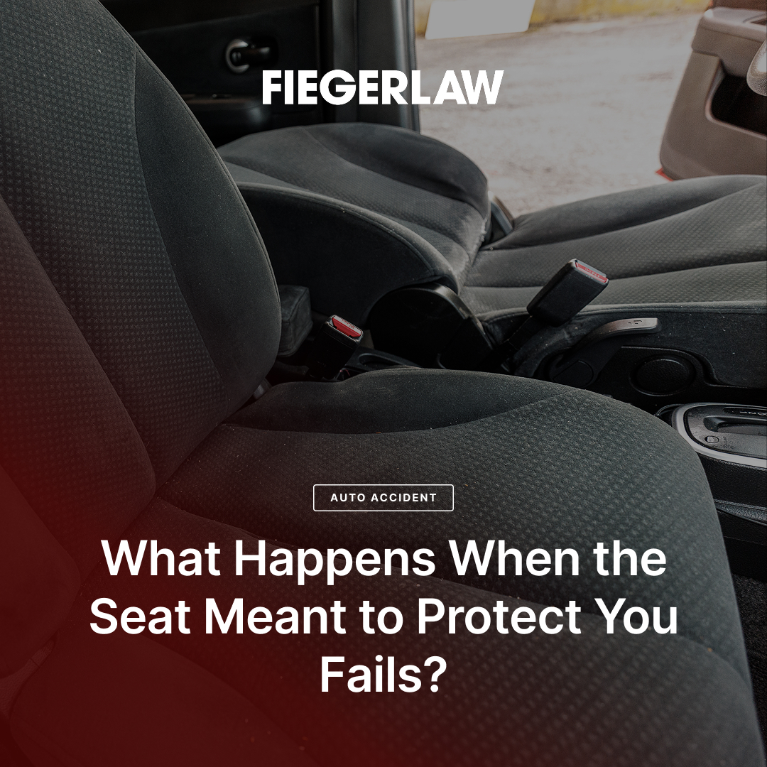 FiegerLaw's tweet photo. In a rear-end crash, the impact isn't always the only danger. Sometimes it's what happens inside the car right after.

If a front seat collapses backward, it can hit the space right behind it, where a child may be sitting, properly buckled in.

Seats are built to hold up in a crash. When one fails, the crash isn't the whole story. The vehicle needs a closer look too.

That's where a Michigan product liability lawyer comes in. Fieger Law looks at the car, not just the collision. Contact us to talk through what happened: https://t.co/9IfDQFUAhQ

#ProductLiability #SeatBackFailure #VehicleDefect #ChildPassengerSafety #ChildPassengerSafetyMonth #AutoSafety #DefectiveProduct #PersonalInjury #FiegerLaw