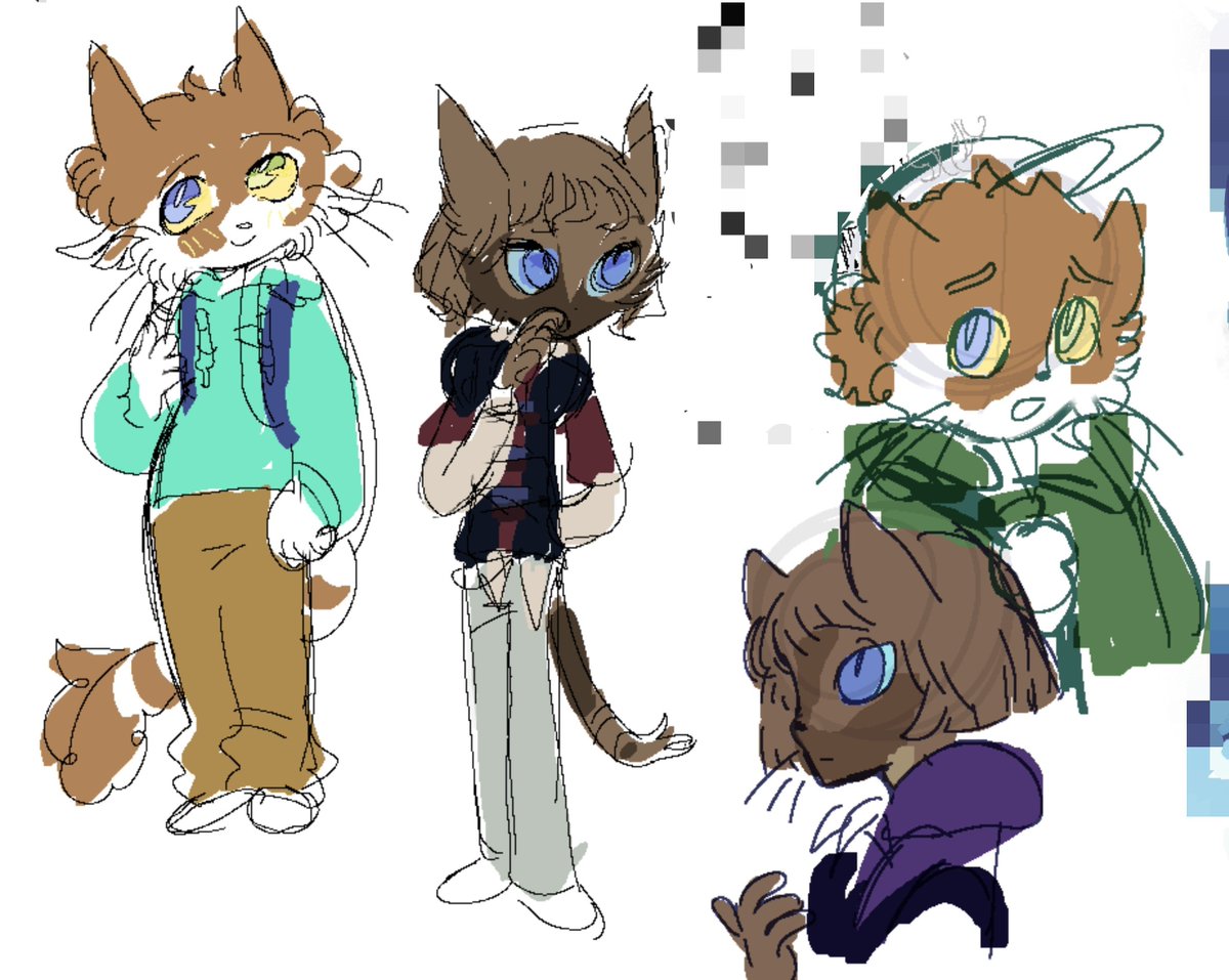 FlosTristis's tweet photo. Kittens! 
#art oc https://t.co/thz1qTVCuz