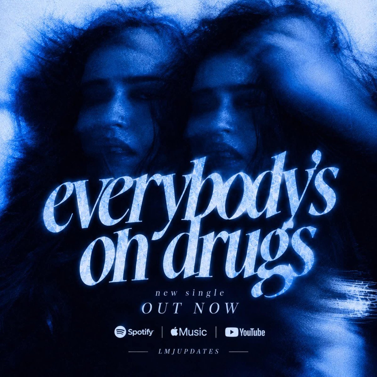 LMJUpdates's tweet photo. #UPDATE | “Everybody’s On Drugs” by Lauren Jauregui is available now everywhere! 

Buy/stream it:

iTunes/Apple Music: https://t.co/Wnlcy8aXCo 

Spotify: https://t.co/6YSjzjKGO2 

Youtube: https://t.co/XkGFjvVRce https://t.co/v9UY5C5v1K