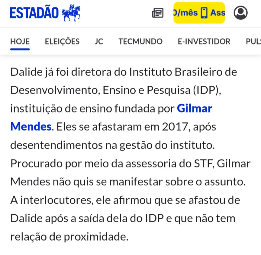 pfigueiredo08's tweet photo. Oi, @gilmarmendes. Quer dizer que tinha essa advogada que foi do seu instituto (do qual também fazia parte o apóstata "ilibado" Paulo Gonet) recebendo R$ 33 milhões para ser o "canal direto com o STF"? Isso explicaria o seu desespero no plenário. Ela é uma ótima candidata à sanções, caso as suspeitas se confirmem.