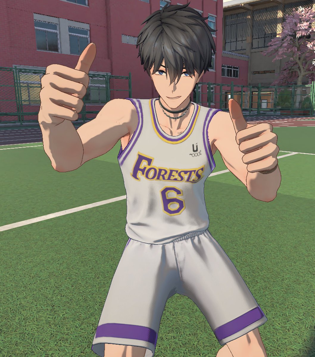 Ananta_HQ's tweet photo. "A closer look at Chenxiu, the Male MC of the upcoming open-world game ANANTA! 🔥 From the basketball court to being the ultimate 'Yeet Master', his charisma is unmatched! 🏀✨ #無限大ANANTA #Ananta #Chenxiu" https://t.co/aae4MIC9Ip
