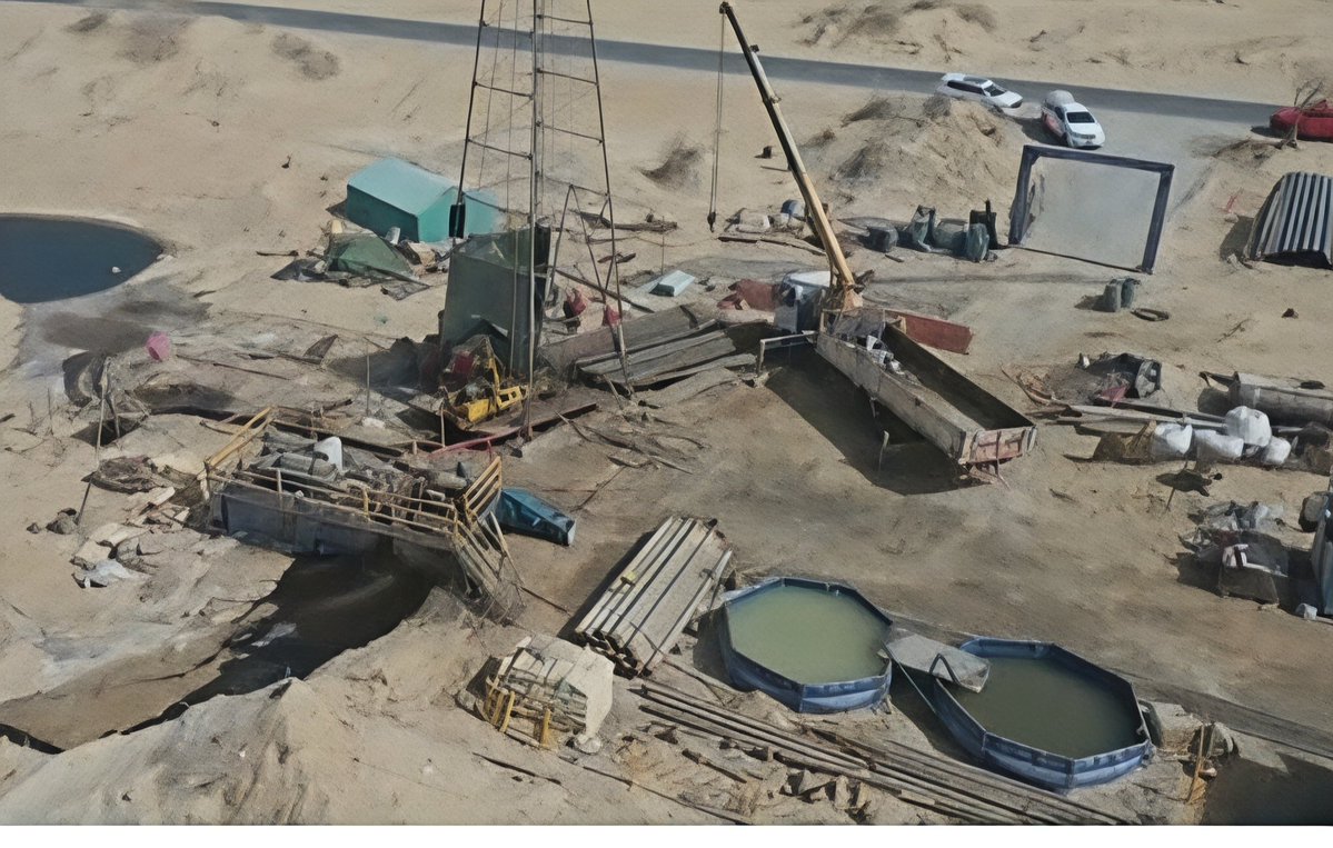 World__Signal's tweet photo. Just In 🚨 : Geologists have discovered unexpectedly large underground water sources beneath the Taklamakan Desert in Xinjiang, China https://t.co/rjxIfTRRAX