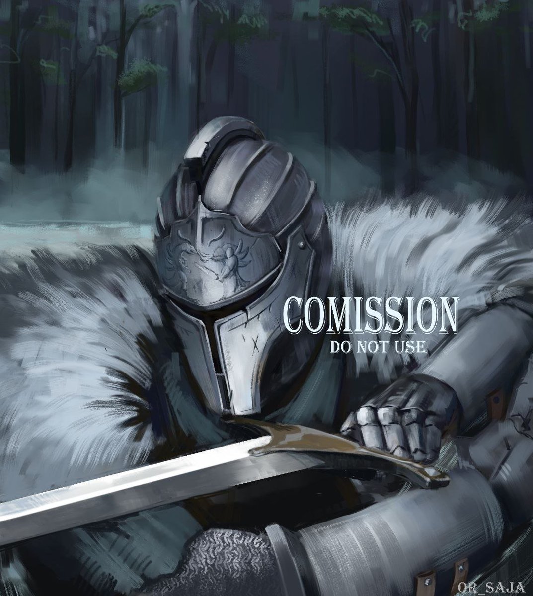 ORSajaOff's tweet photo. Commission 
#darksouls https://t.co/p3TZnJ6q7e