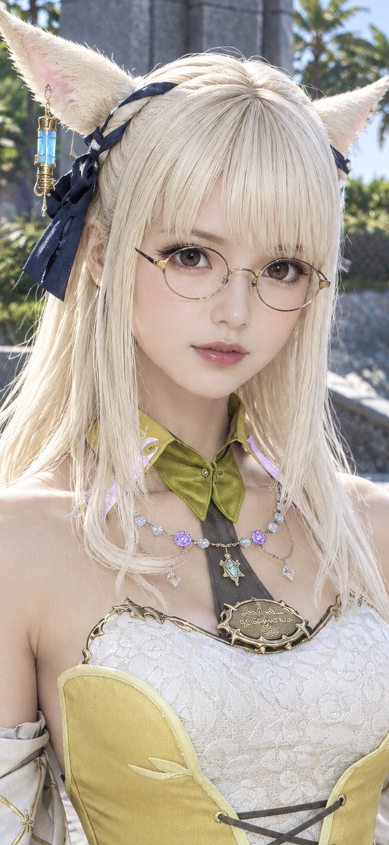FF14_ailu's tweet photo. 実写化してみました🤭 https://t.co/owXOkfy95C
