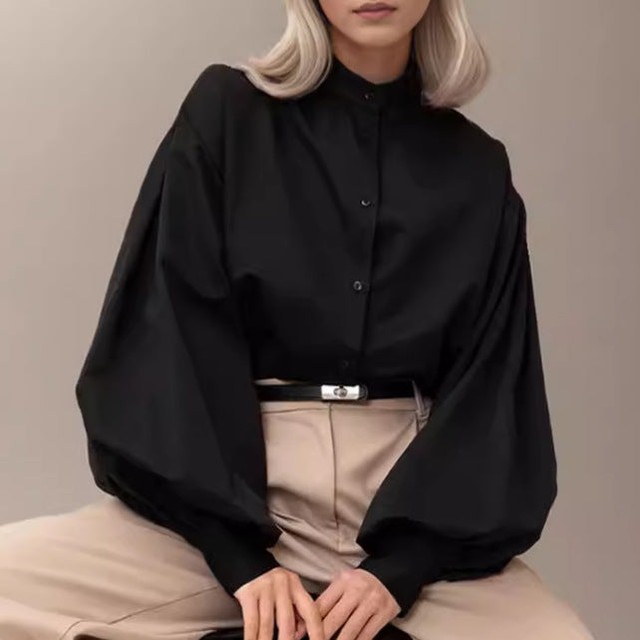 ShantaePatoine's tweet photo. Our Women's Design Sense Lantern Sleeve Shirt brings effortless style and comfort. Perfect for brunch or lounging, it’s available for $50. 42—shop now before it’s gone! https://t.co/oogpS6kYHz