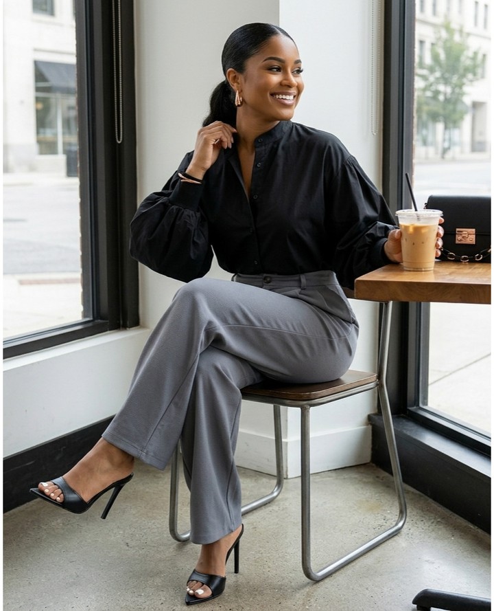 ShantaePatoine's tweet photo. Our Women's Design Sense Lantern Sleeve Shirt brings effortless style and comfort. Perfect for brunch or lounging, it’s available for $50. 42—shop now before it’s gone! https://t.co/oogpS6kYHz