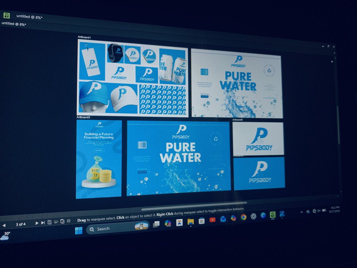 smartoons6's tweet photo. Brand identity design in progress 

Enjoy ☺️ 
@PipsBody_FX https://t.co/RThbff6zOe