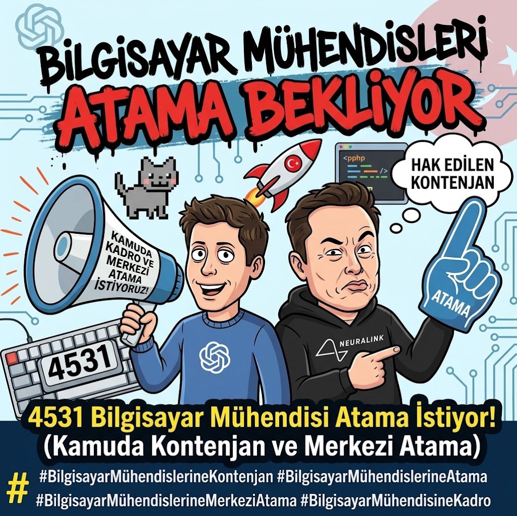 hayatinbasii's tweet photo. @mfatihkacir @yurtdisiturkler #BilgisayarMühendislerineKontenjan https://t.co/gfcF2tYZRE