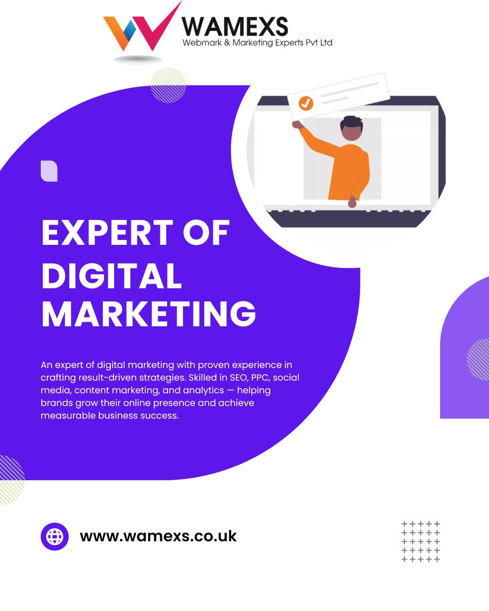 wamexsuk's tweet photo. 🚀 EXPERTS IN DIGITAL MARKETING 🚀
#DigitalMarketing #DigitalMarketingExperts #MarketingExperts #SEO #SocialMediaMarketing #GoogleAds #ContentMarketing #LeadGeneration #BusinessGrowth #DigitalGrowth #WAMEXS #WebmarkAndMarketingExpertsPvtLtd https://t.co/JsoXOtmdMl
