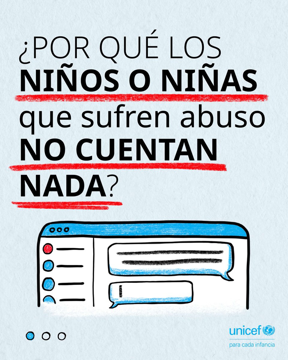 uniceflac's tweet photo. Ningún niño ni niña debería tener que elegir entre pedir ayuda y afrontar las consecuencias que tanto teme.

Es importante escuchar a los niños y niñas con empatía y sin juzgarlos, para que se sientan seguros y puedan recibir la ayuda que necesitan. 

#DisruptingHarm https://t.co/6z0zk1hHGj
