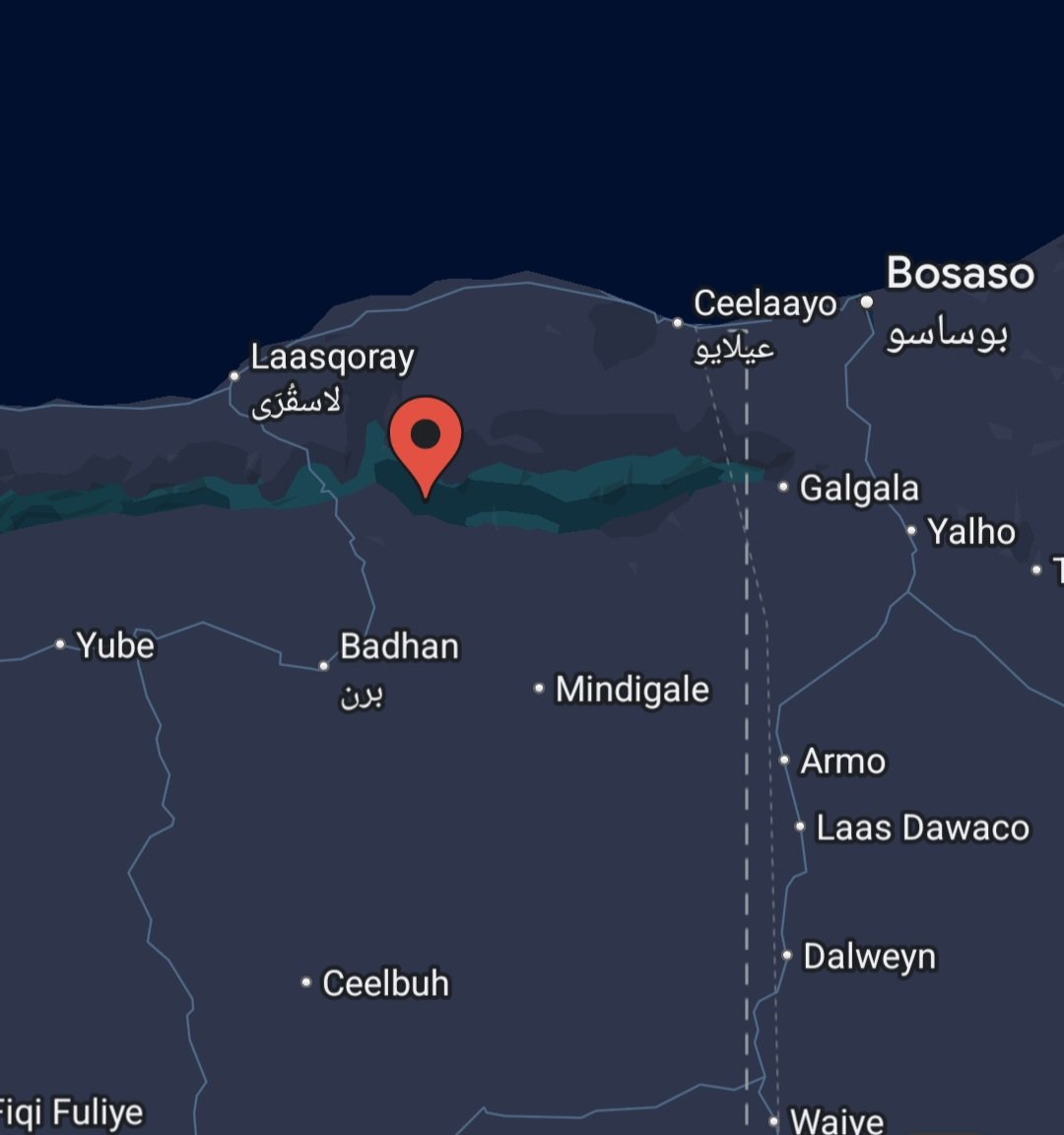 AhmedA_Sheikh's tweet photo. U.S. military assets acting on intelligence conducted several targeted offensive airstrikes in Markad, Al-Madow Sanag region. The first location, a weapons depot assessed to contain stockpiles of small arms and FPV drones, was struck and obliterated. The second location was a training facility hosting ongoing drone-handling training by foreign nationals for AS militants. At this location, the training site head, alias Moalim Omar, was killed along with a dozen combatants, including foreign instructors.

This was a much-needed action that helped foil the ongoing drone-training program, which was viewed as an immense geopolitical threat.