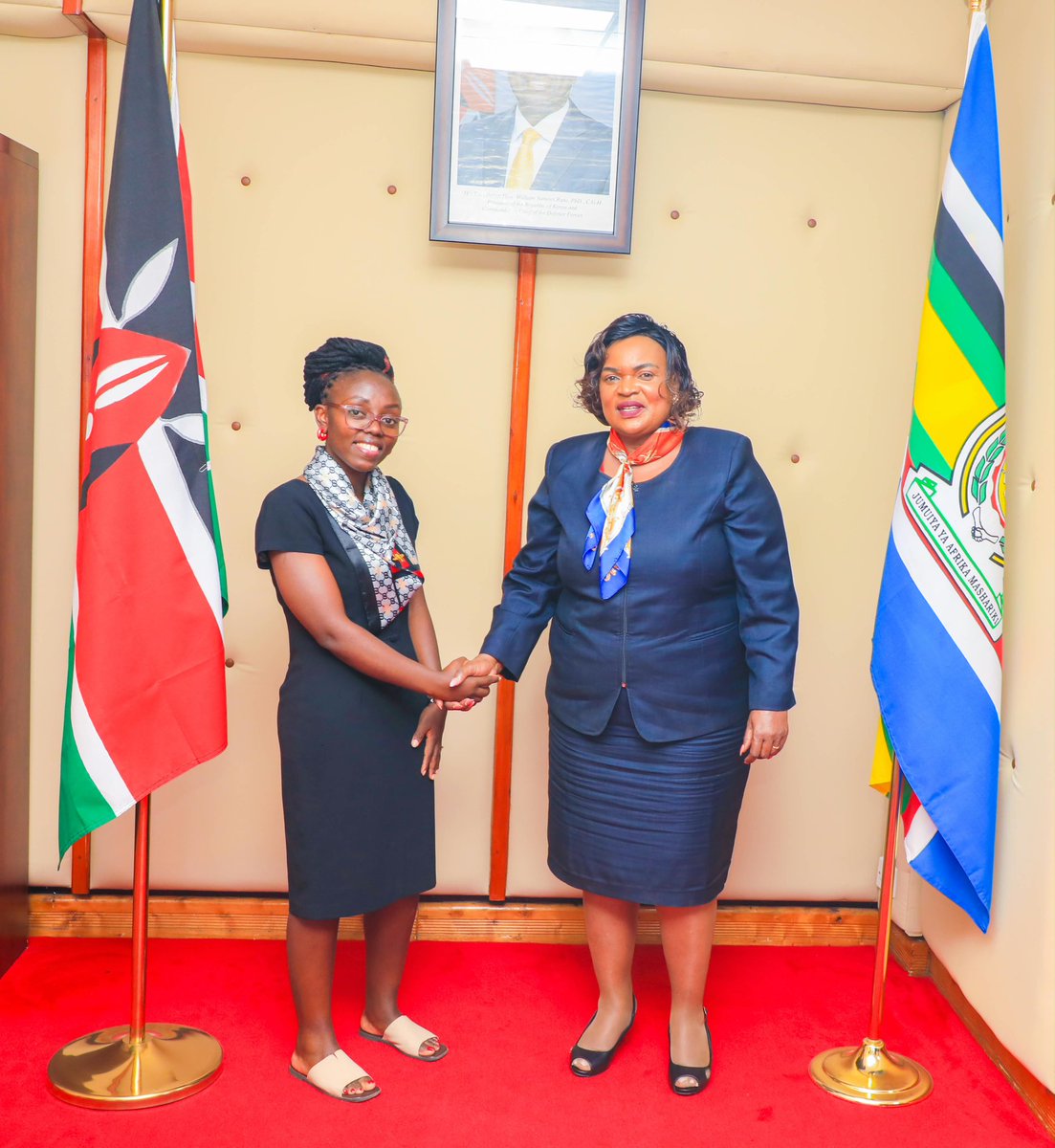 ProfJaneImbunya's tweet photo. The best part of leadership is not the title. It is seeing someone else believe more deeply in what they can become.

I was delighted to welcome Mercy Njoki Wango for a courtesy call and professional engagement. She shared how my leadership and dedication to public service have inspired her own journey, words I received with genuine humility and gratitude.

I encouraged Mercy to keep choosing excellence, integrity and service. When professionals carry those values from Nairobi to every corner of Kenya, wananchi feel the difference through better, more responsive service. Mercy, keep learning, growing and serving with purpose.