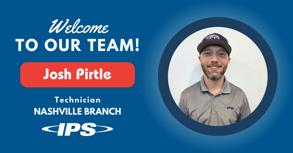 IPSFireSecurity's tweet photo. A big IPS welcome to Josh Pirtle! Josh has joined the technical talent of our Nashville team, and we're excited to have him on board. https://t.co/9ueaXZXz26