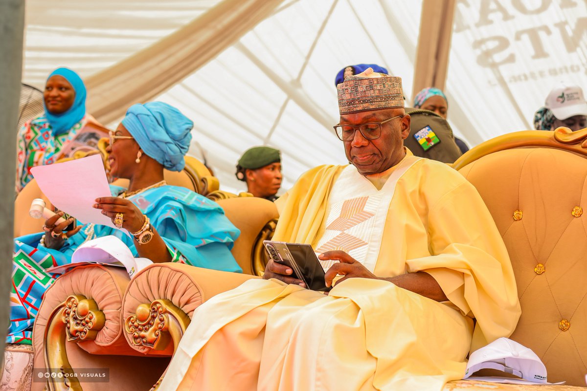 ogb_visuals's tweet photo. @RealAARahman @NanaShettimaAmb @KwasuOfficial (Wife of the Vice President, representing the First Lady of Nigeria), Executive Governor of Kwara State and Sardauna of Ilorin, alongside  and Her Excellency Ambassador Olufolake AbdulRazaq (First Lady of Kwara State).

@statehouse_Fl  | @RealAARahman  |@kujarima https://t.co/oYh6at1Z4B