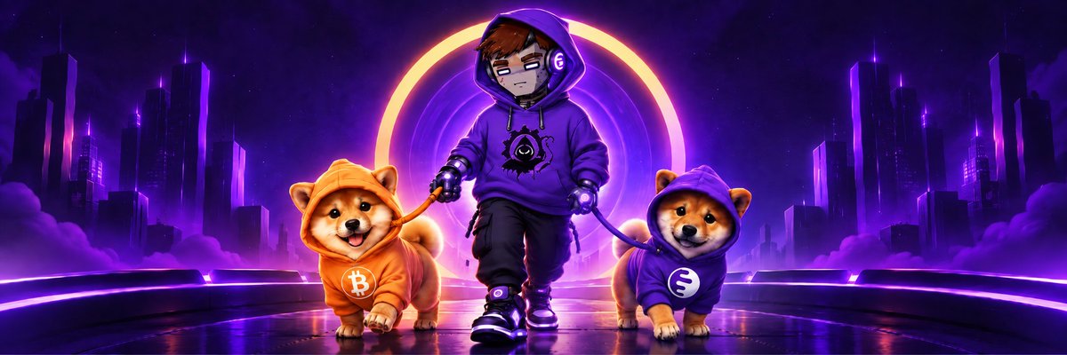 DogOfInk's tweet photo. @arjunsethi ngl this would look kinda clean on your X banner 👀
$DOG (BTC) + $DOG Ink walking together.
No pressure, just saying… the fit is there 🐶💜 https://t.co/7RkMuCZ0Bq