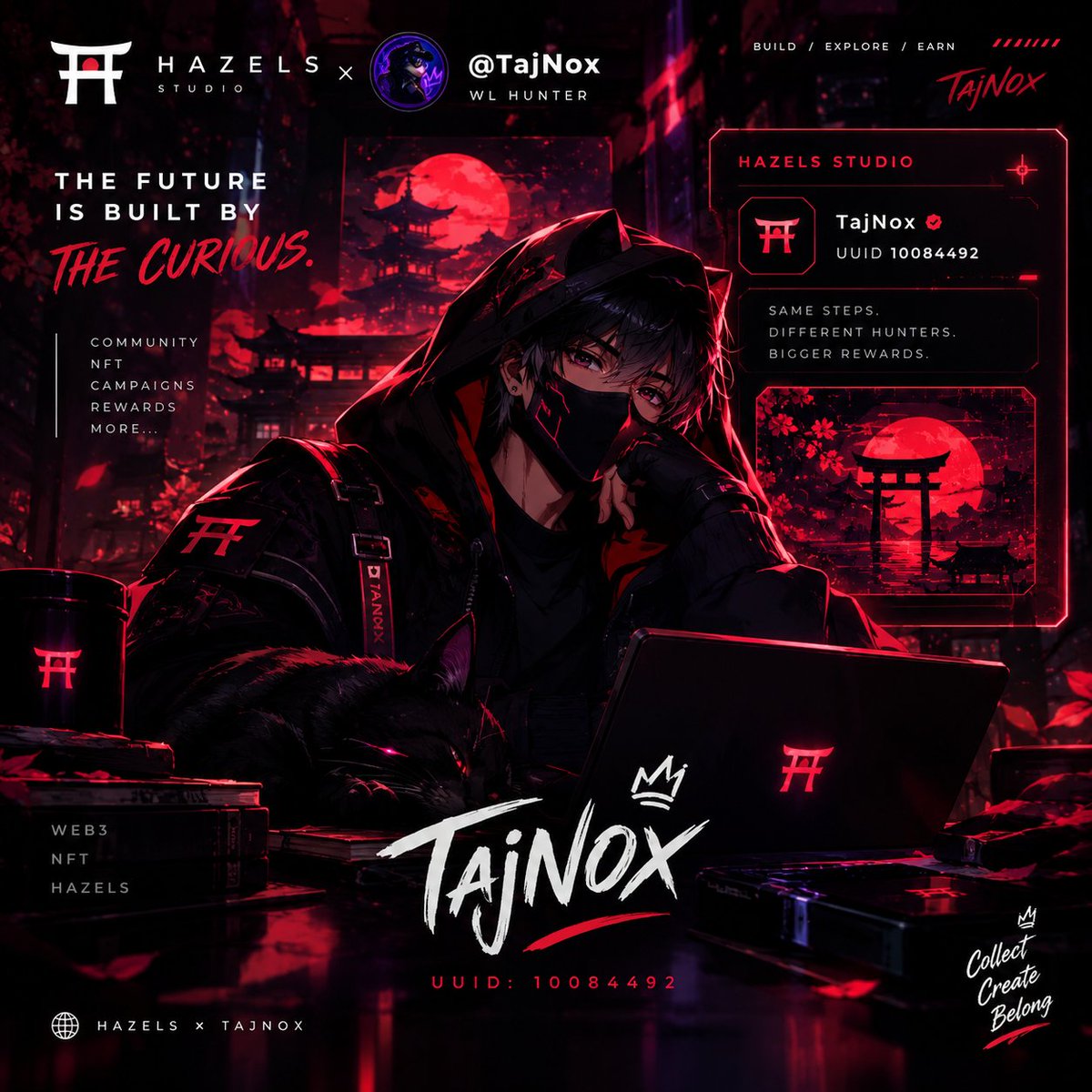 TajNox's tweet photo. 🦇 Hazels × TajNox
Built for the curious. 👀
Let’s see where this one goes. ⚡
UUID: 10084492
#Hazels #Web3 #NFT https://t.co/4p0BO3qWSs