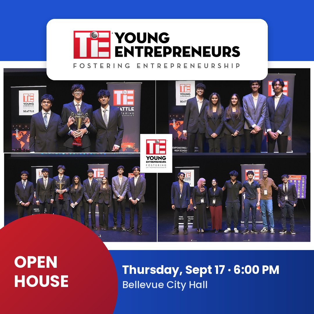 SeattleTiE's tweet photo. 🚨 TODAY’S THE DAY — TYE SEATTLE OPEN HOUSE!
Seattle-area high school students: this is your chance to see what TYE is all about.
🏆 3 YEARS. 3 GLOBAL CHAMPIONSHIPS.
Could your team make it FOUR in a row?

⚠️ Limited spaces remain.

Register Now- https://t.co/XWYyuZUccd https://t.co/w3TguIqZTV