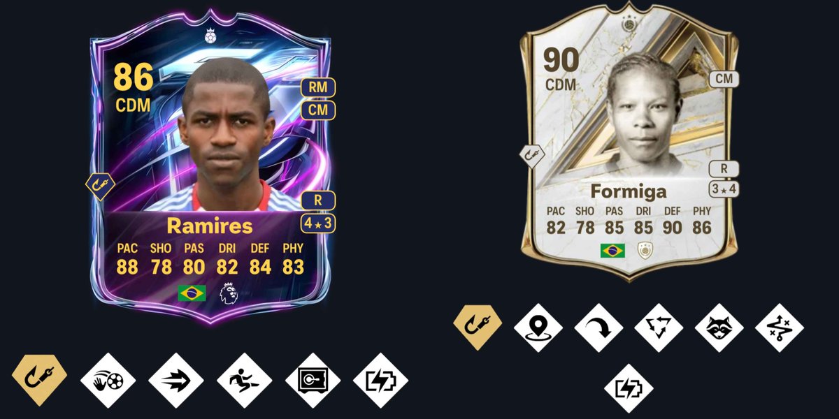 rxckydusa's tweet photo. Ramires and his mom looking fucking crazy this year

Even her PlayStyles look mad https://t.co/xh5cW3uYSy