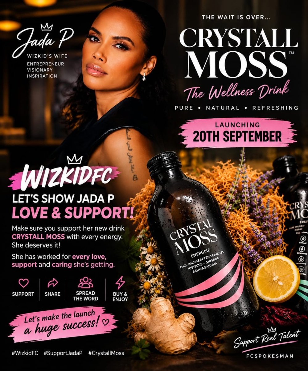 Elozino__'s tweet photo. SAVE THE DATE, 20TH SEPT 2026 

Crystalmossdrink 🍷

.@jada3_p ❤️🦅 https://t.co/Gza0PcyAbL