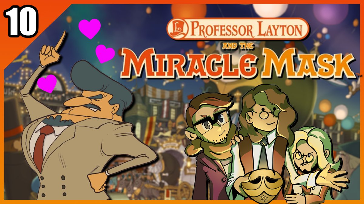 SaveDataTeam's tweet photo. Here's the latest Professor Layton Miracle Mask episode, and INSPECTOR GROSKY IS BACK!
https://t.co/kVXsxyRoj9 https://t.co/2cE8nsYE2C