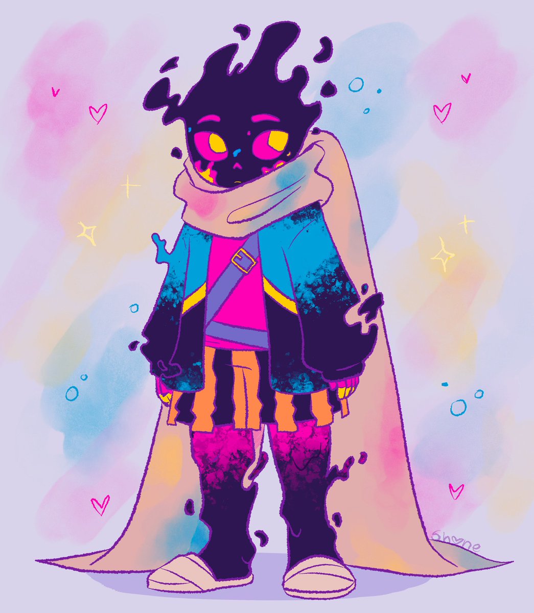ShyneTyme06's tweet photo. Everyone remember canon pj’s old design? it actually got reworked into an outfit that kid pj used to wear! Here’s some of my art of that, baby pj u deserve the world <3
#pjsweep #paperjam https://t.co/VHfp4EFDRj
