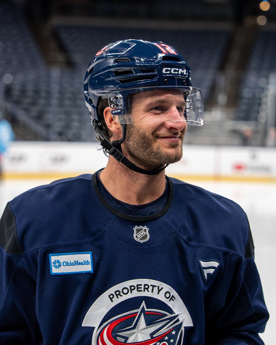 BlueJacketsNHL's tweet photo. CAMP IS IN SESSION! 

CBJ x @OhioHealth https://t.co/ARJXGEqKNz
