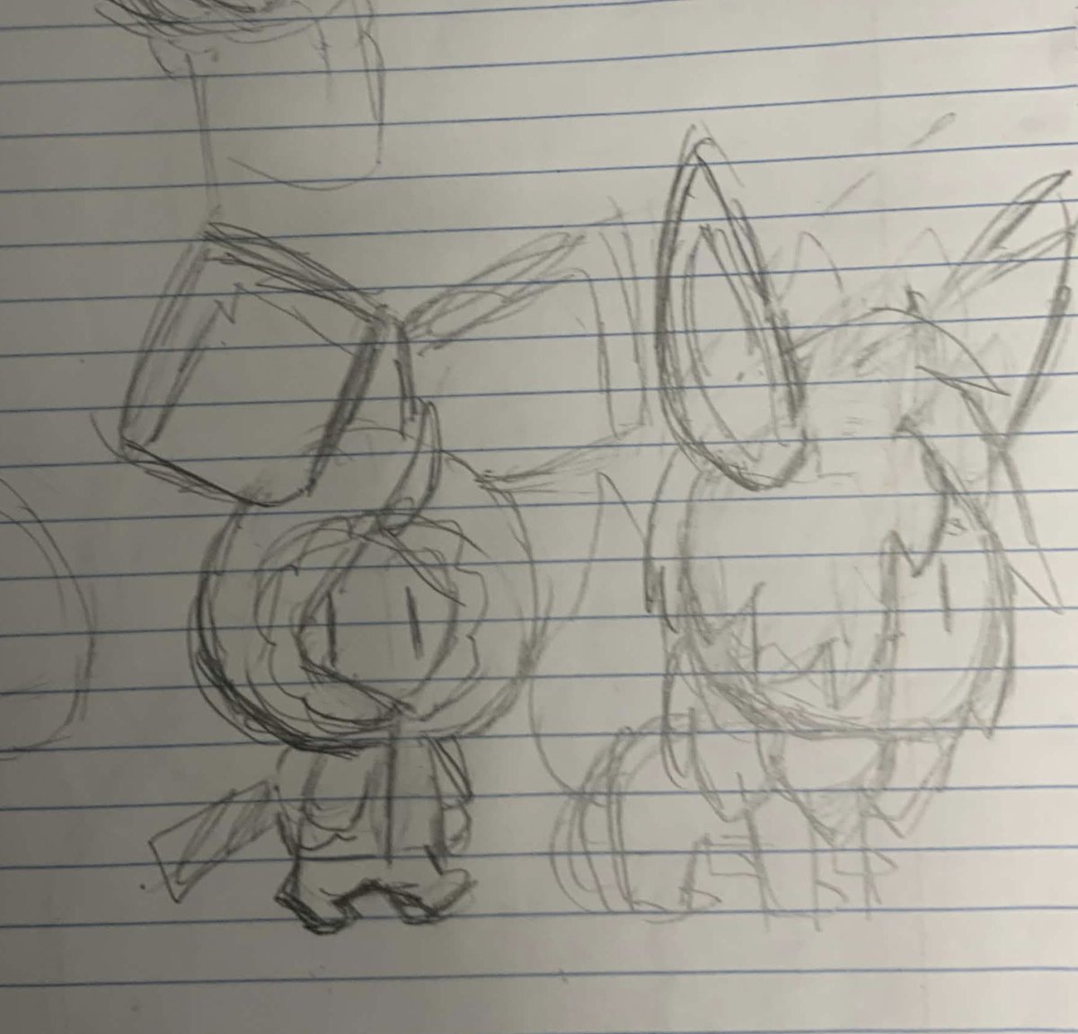 MinusSketch's tweet photo. @Emotionhamster Pichu design of The Mysterious Pikachu https://t.co/ZLcbO0mbHN
