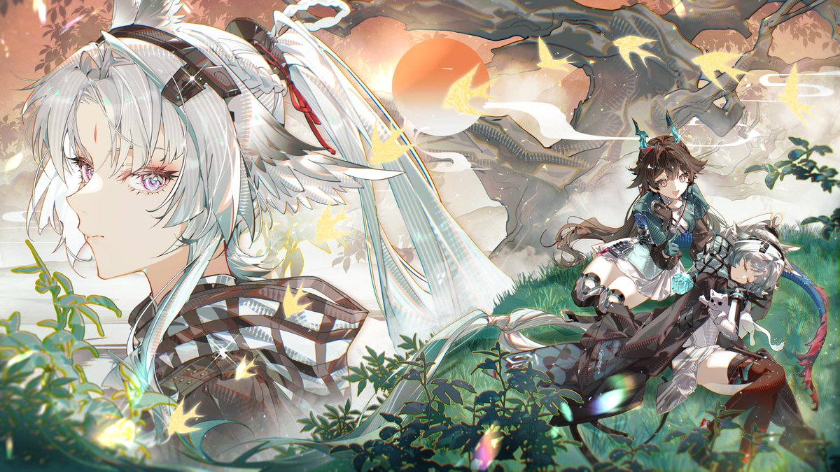 AnimeGamerTakes's tweet photo. Little bird and little dragon.（Cr.灰色灰烬）
#Arcane #ChenQianyu #ArknightsEndfield #Endfield #エンドフィールド #명일방주엔드필드 https://t.co/f9fCsKCJwp