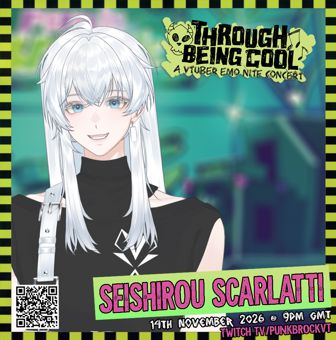 SeiScarlatti's tweet photo. It was never a phase, Mom!

I'm happy to announce that I've been given the amazing opportunity to be a guest singer at the #throughbeingcoolvt Emo concert on November 14th!~

Swing by in your ripped skinny jeans and enjoy some classic emo bangers, sung by some amazing vocalists!~ https://t.co/RhqAKK9xUE