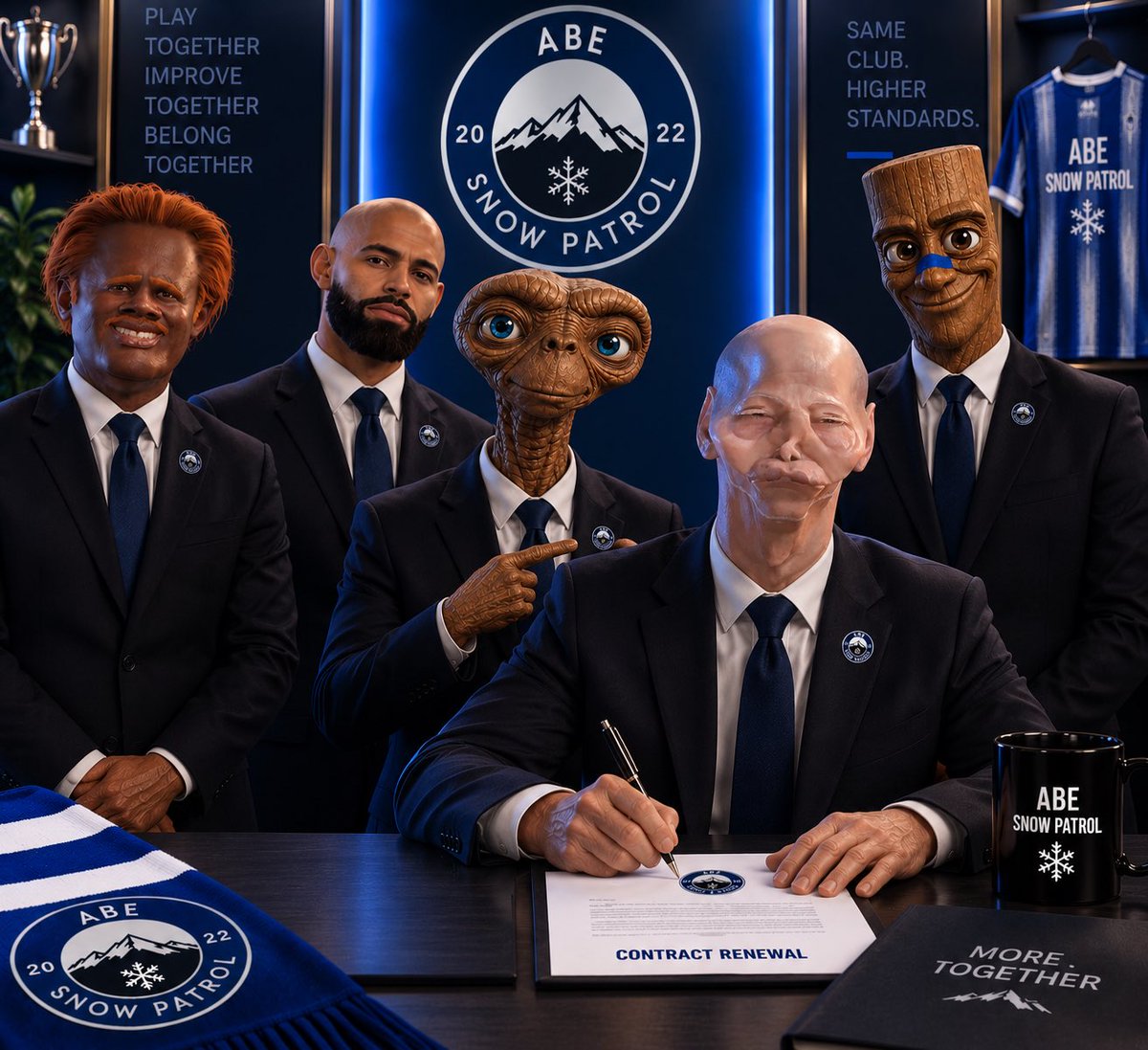 ABESnowPatrol's tweet photo. ✍️ PAPA SIGNS ON! 💙❄️

🏆 Most Improved Player
📈 Huge season of development

The improvement has been noticed. Papa stays. 🫡

#ABESnowPatrol #Papa #ProClubs https://t.co/bNNBRJZGPc