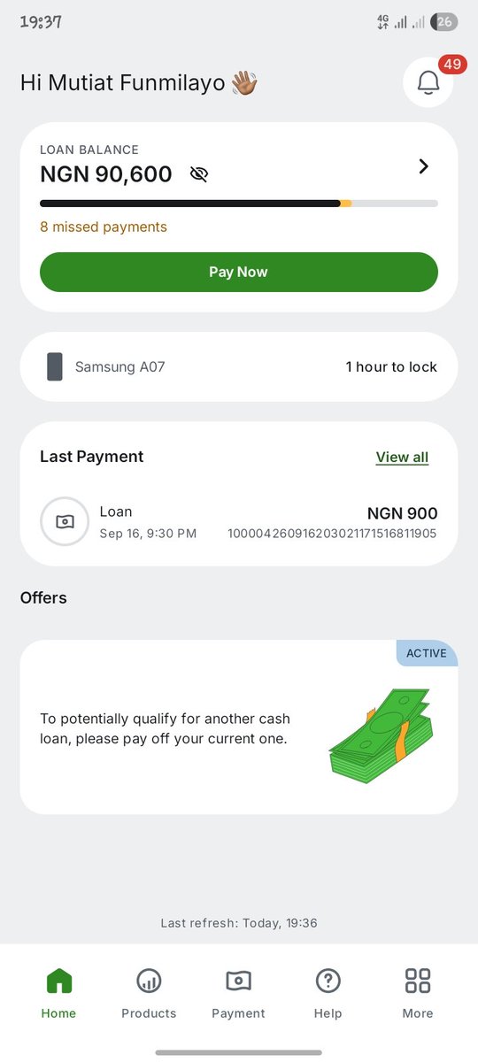 excelgiggs's tweet photo. @DeMan_S_K_D Boss please help me out sir my phone would soon be locked please sir nothing is too small sir
9721589282 okeowo adegboyega mkopa paystack titan https://t.co/FoBmwDYC6A