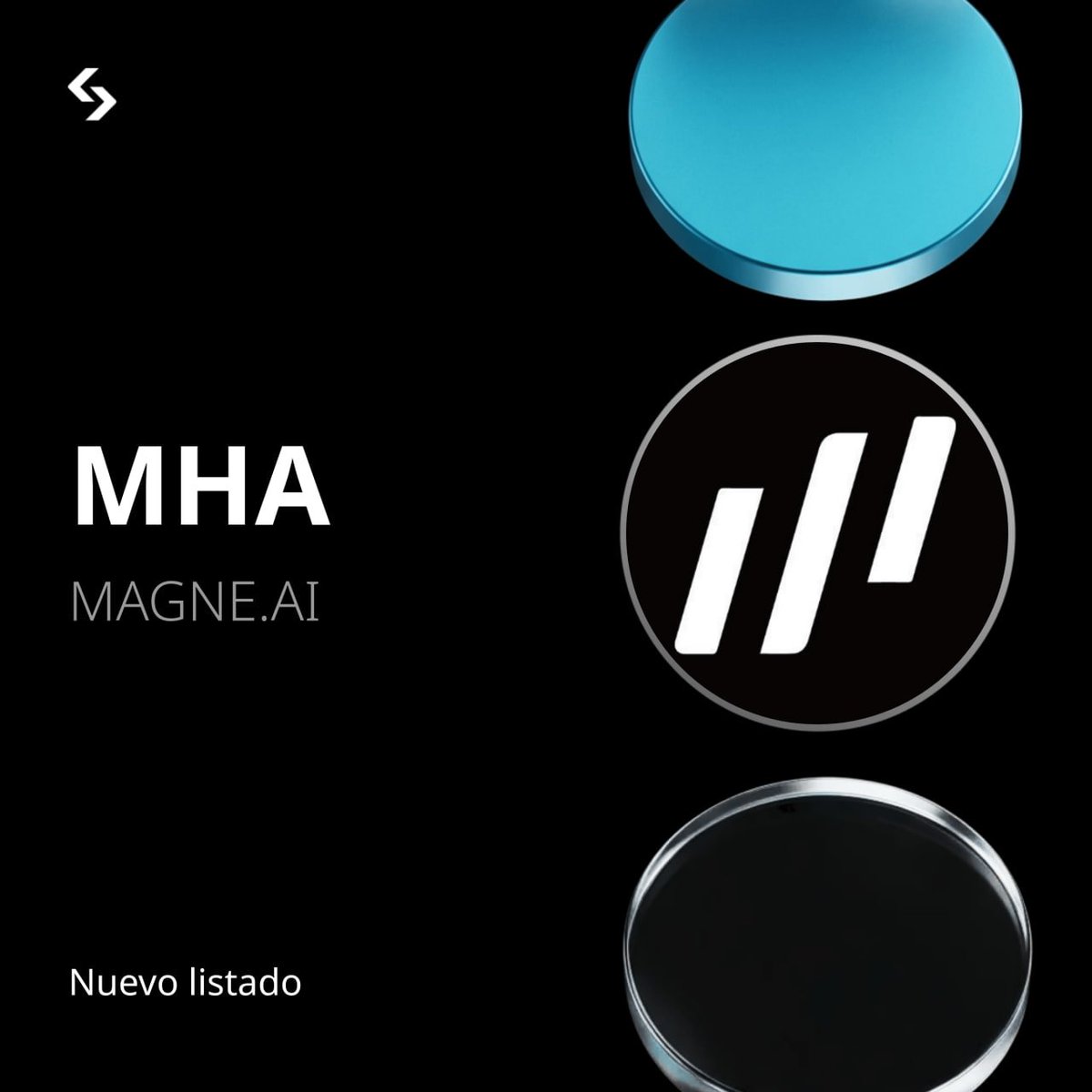 BitgetES's tweet photo. ⭐️ ¡Bitget lista MAGNEAI (MHA))! ⭐️

📣 Estamos encantados de anunciar que MAGNEAI (MHA) será listado en la Zona DePIN. Consulta los detalles a continuación:

- Trading: 17 de septiembre de 2026, 12:00 (UTC)
- Enlace al par de trading en SPOT: 
https://t.co/UB7dZge3ee

📌 MAGNEAI es un ecosistema full-stack unificado para activos digitales seguros y computación nativa de IA. El MAGNE Phone Gen1 integra un enclave seguro de Web3, un entorno ejecutable, comunicaciones privadas y acceso a los servicios de la red MAGNE. MHA es el token de utilidad del ecosistema utilizado para gas, staking, gobernanza e incentivos.

ℹ️ Consulta los detalles del listado: https://t.co/fGElZxHWe8