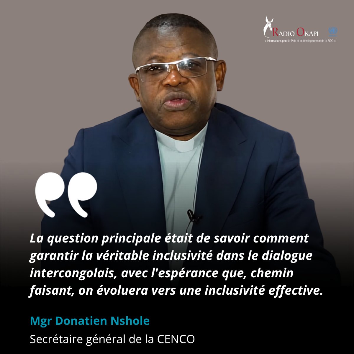 DRC: Government, opposition, civil society meet for inclusive national dialogue
