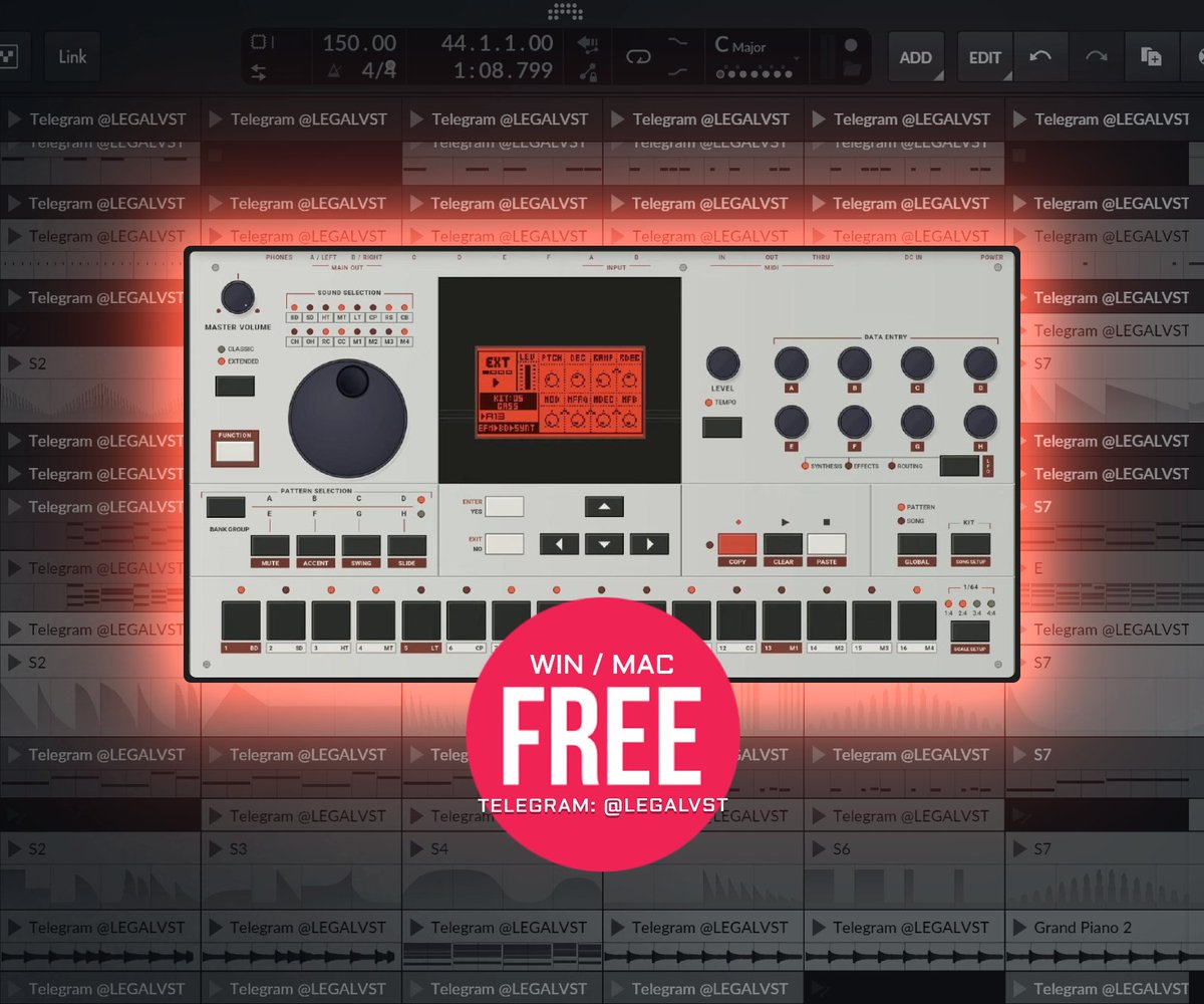 LEGAL_VST's tweet photo. Gearmulator MD/MM by Joe Landers 🎛️
Open-src emu of Elektron Machinedrum/Monomachine w/ firmware, 764 params, 3 stereo outs, SysEx support
💻 Mac/Win (VST3/AU/Standalone)
🎁 FREE https://t.co/9qnOlQjUxZ
#freeplugin #opensource #elektron #drummachine #synthesizer https://t.co/00Ipu4JipG