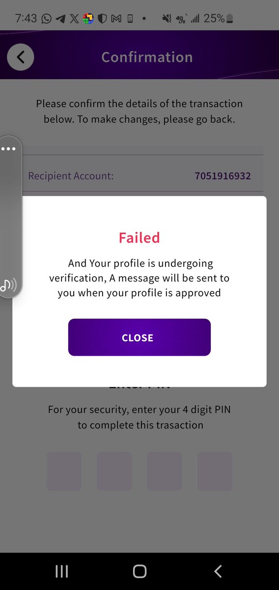 Bajiebtc's tweet photo. @PolarisBankLtd Polaris Bank wtf I can't make any payment,can't have access to my money https://t.co/DkW9OgNTLZ
