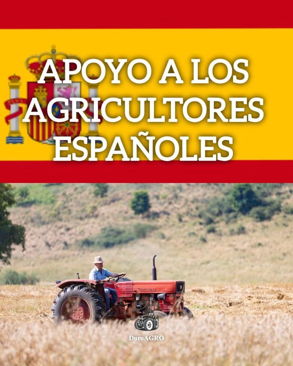 AgriculturaEsp's tweet photo. 🇪🇸 Valoremos al agricultor español

Muchas veces no somos conscientes de todo lo que hay detrás de los alimentos que llegan a nuestra mesa.

Gracias a ese trabajo, nuestros campos siguen produciendo y nuestros pueblos siguen teniendo futuro. https://t.co/jD92r7O6L8