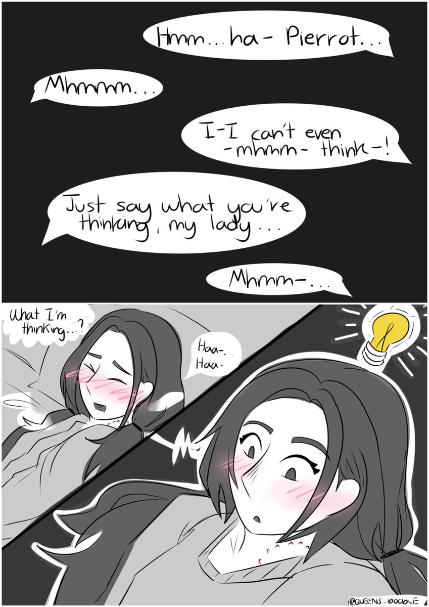 queens_doodle's tweet photo. #tfc comic - Right question, wrong time (NFSW) #thefreakcircus https://t.co/ynVi7yFV3K