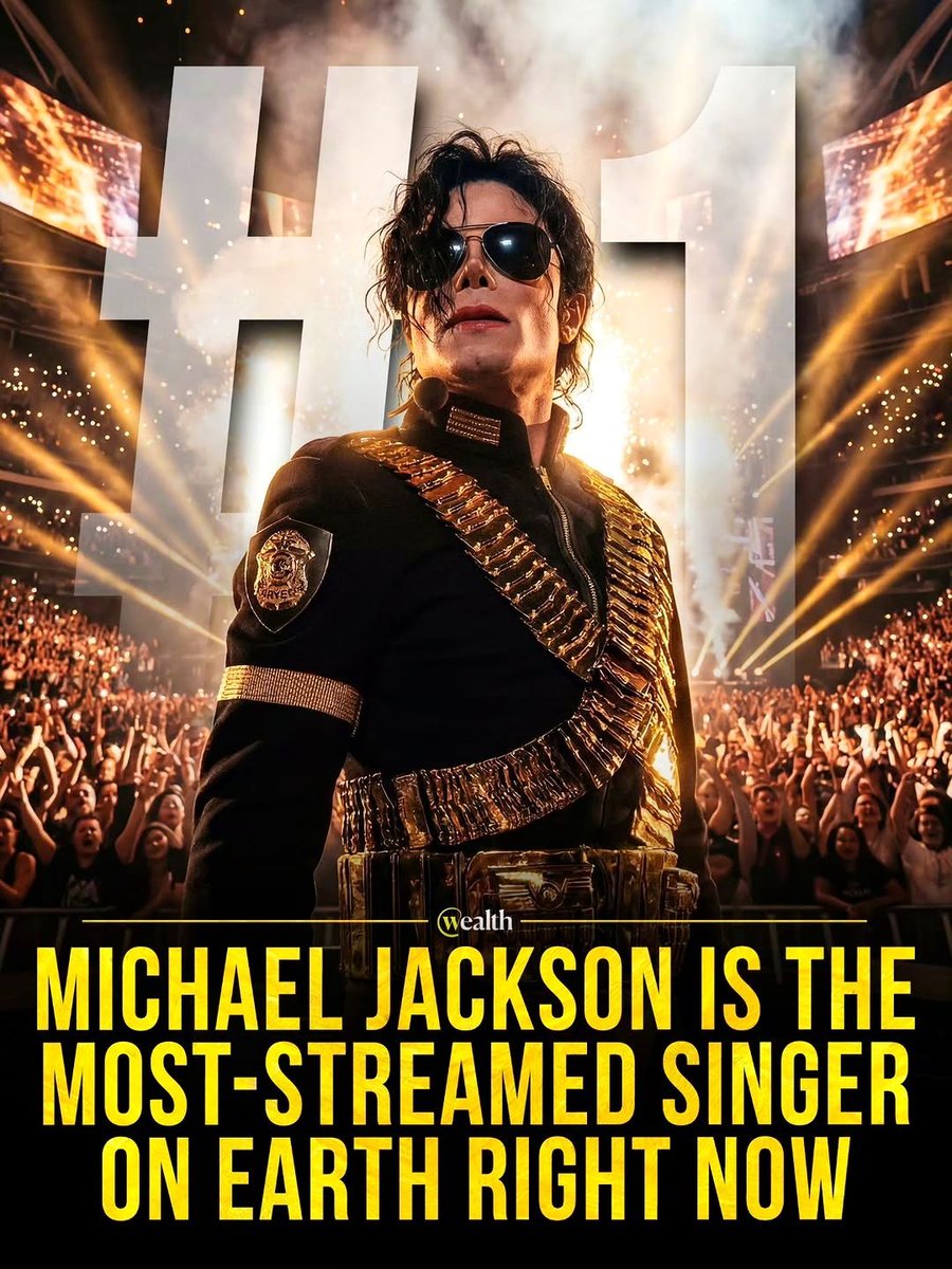 michaelJaccxon's tweet photo. Michael Jackson is the most streamed🥇online artist in the world Michael Forever🌟🌟🌟🌟🌟🌟🌟🌟🌟🌟🌟🌟🌟🌟🌟 https://t.co/uoZQJQbWMa