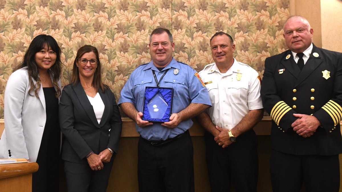 MassDFS's tweet photo. Congratulations to Firefighter Peter Reardon of @BrocktonFire, Massachusetts' 2026 Fire &amp; Life Safety Educator of the Year! A well-earned honor for a highly respected professional. Read more about this year's conference: https://t.co/iPqEDlOEiQ https://t.co/00nkXCyYQ0