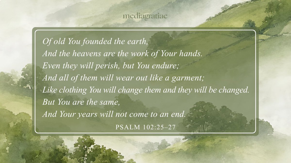 mediagratiae's tweet photo. #AttributesOfGod #Immutable #Psalms https://t.co/NEaUt90G14
