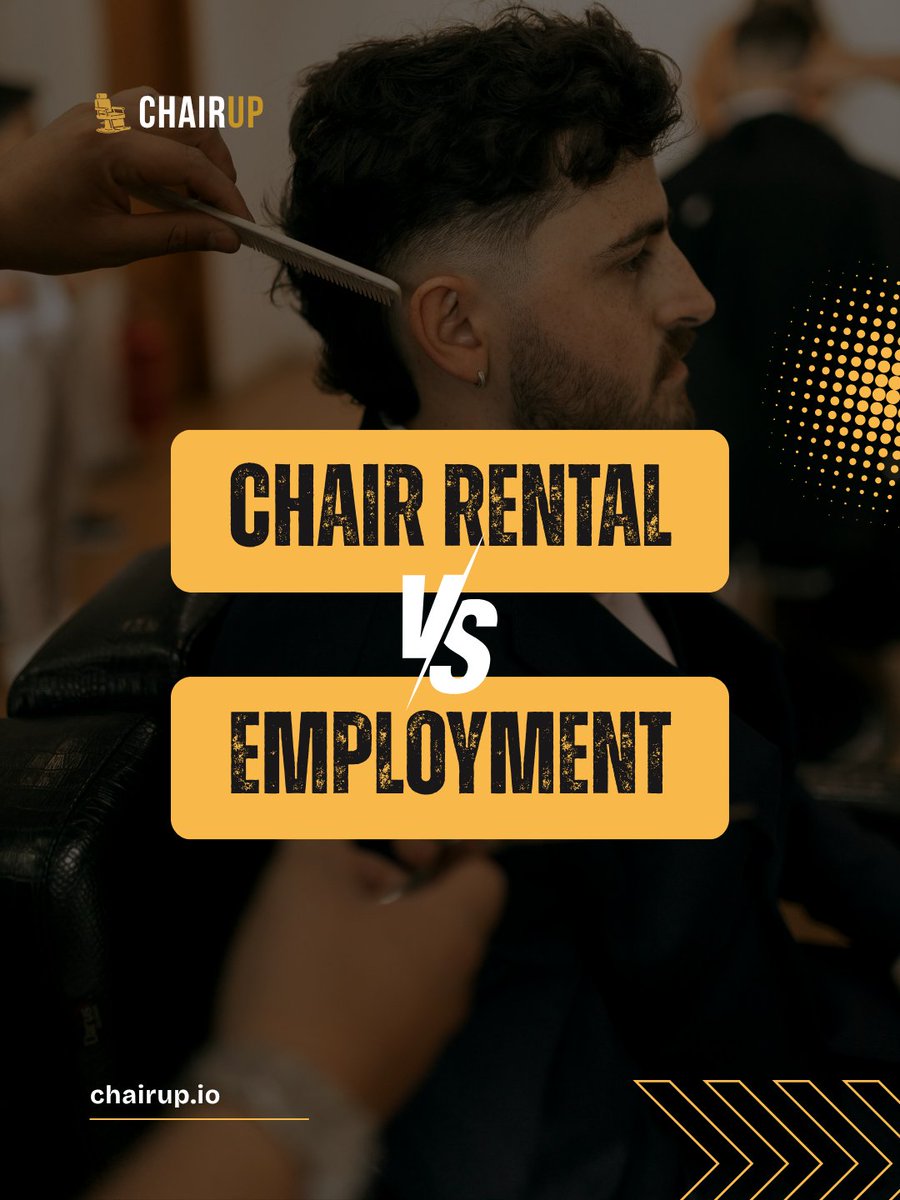 chairupUS's tweet photo. More freedom. More responsibility. More opportunity. 💈

Chair rental lets you build your clientele, reputation, and business on your terms.

Ready to make the move? Find your chair at https://t.co/dp23NCN1K7.

#chairup #barberlife #barbers #barberbusiness https://t.co/fmOfEZzIRN
