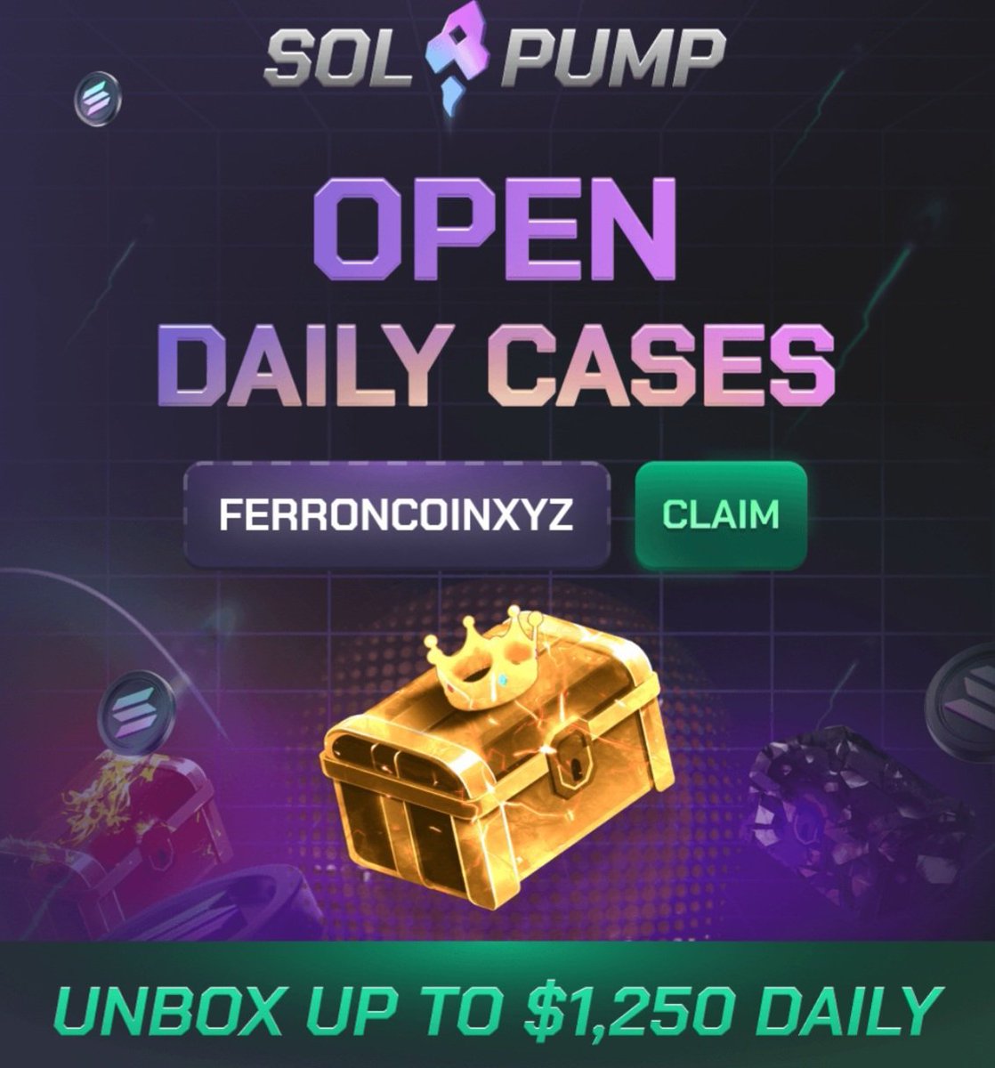 TaHT000's tweet photo. Open daily cases

Free Solana for Everyone

https://t.co/HHBWsK26YS https://t.co/Y9eK7hsV2U
