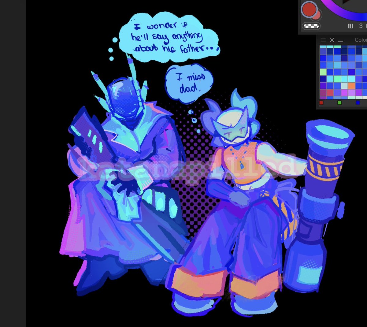 katanapilled's tweet photo. i like the idea of hyperlaser being a little bit of a zuka fangirl https://t.co/Uutwn0Qbhm
