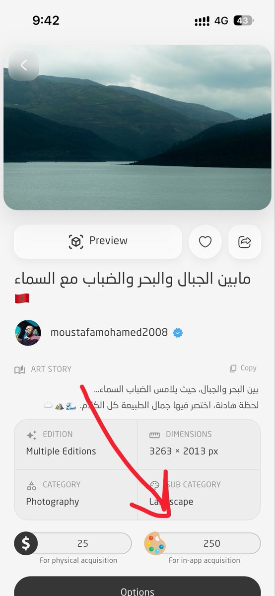 3tmvn's tweet photo. عجبتني اوي اللوحة دي واشتريتها، وكنت هشتريها حتى لو سعرها مليون عملة.. ف قبل ما تسعر لوحاتك بعد كدا فكر مرتين 😂 https://t.co/LfZWRwYxRJ
