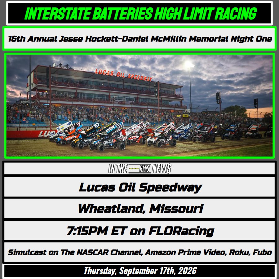 InThePitsNews's tweet photo. Race Day!

Thunder Valley roars to life with a doubleheader between the NASCAR Trucks and ARCA. Coverage all day on FOX Sports from Bristol, while the High Rollers start off their weekend in Missouri. #NASCAR #ARCA #HighLimit https://t.co/8gV8Z7lPpK