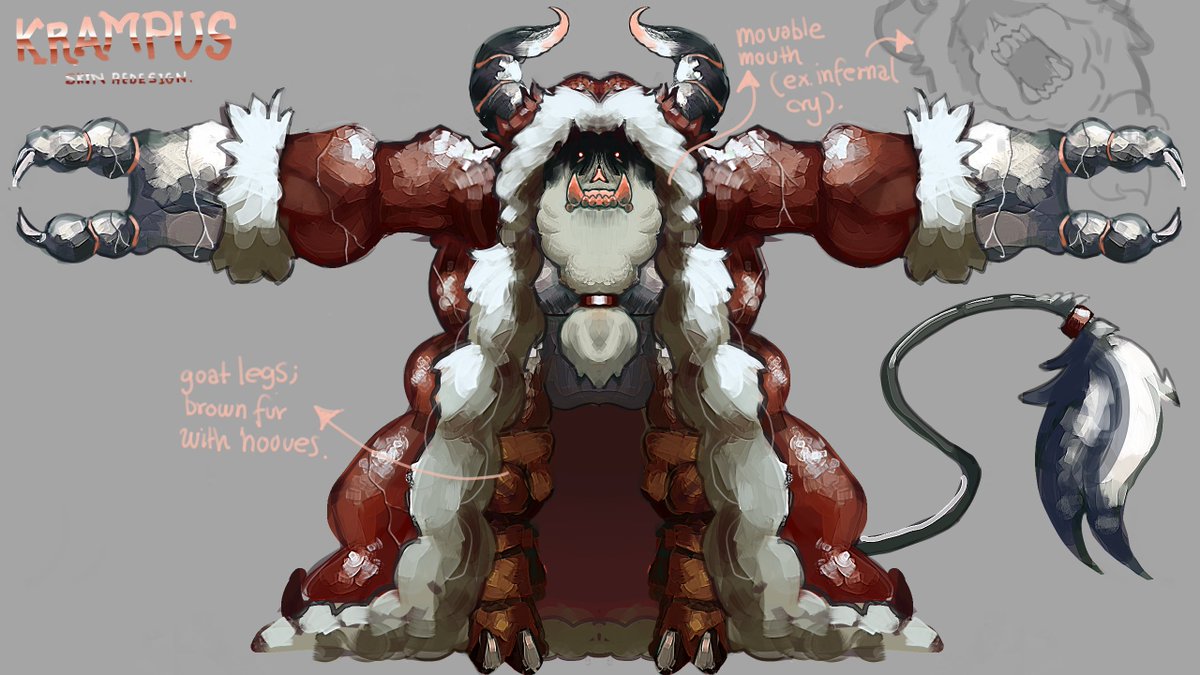 lovexisl's tweet photo. ''Krampus'' Sixer Remake
(+ An additional custom bloodhunt concept in the comments.)
#forsaken #forsakenroblox https://t.co/4zFLVceLOt